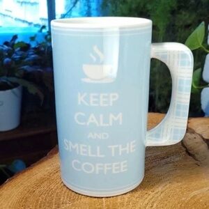❤️ Keep Calm and Smell the Coffee Mug